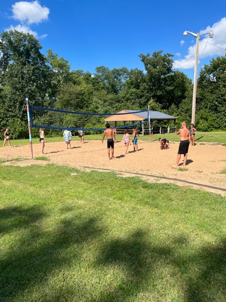sand volleyball game