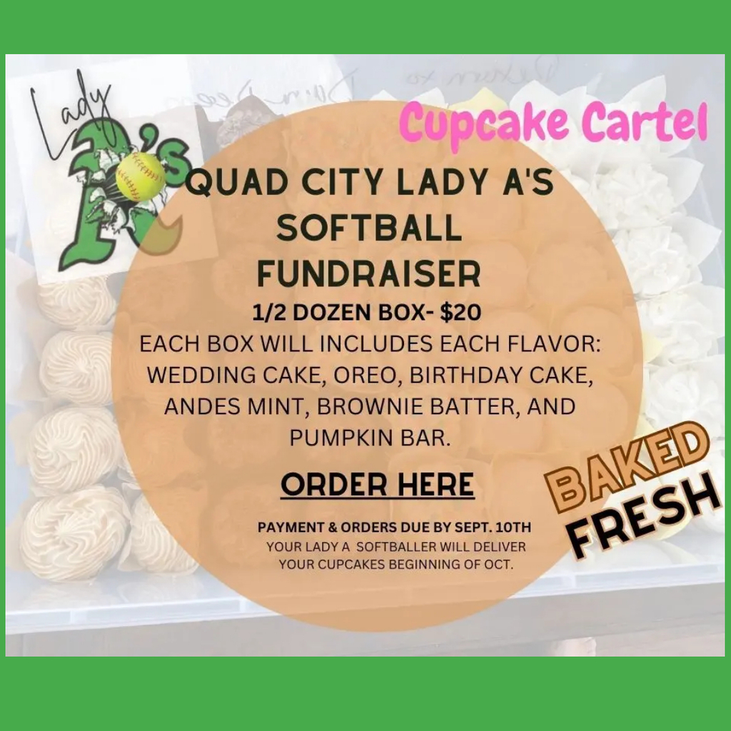 Support the Lady A's!  This is their 1st fundraiser for softball. Each girl needs to sell 20 boxes.  Funds raised will go towards equipment costs.   We have several Grace Girls playing in this league.  Orders and money due 9/10.  Orders will be ready for delivery in October.